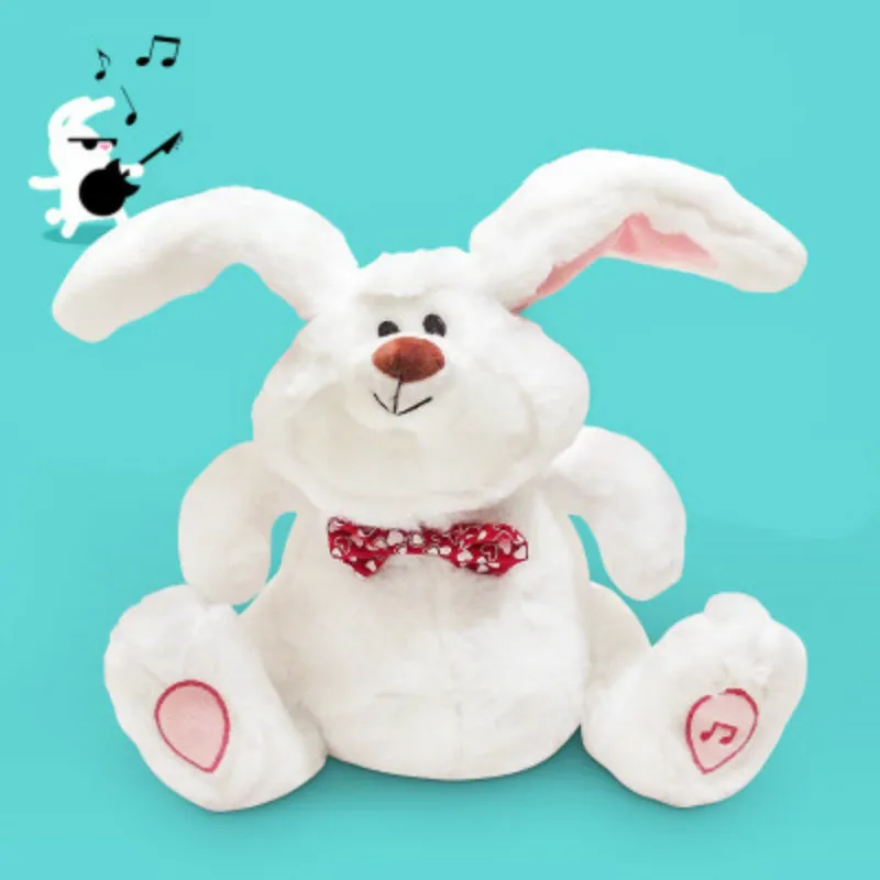 

Hide-And-Seek Sway Ear Elephant Rabbit Concert Dynamic of Electric Shy Pacify Baby Elephant Bunny