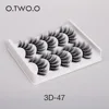 O.TWO.O 5 Pairs 3D Mink Lashes False Eyelashes Makeup Tools Natural Long Thick Volume Eyelashes  Beauty Fluffy Eyelashes ► Photo 2/6