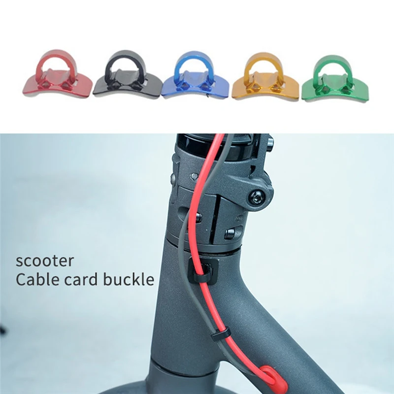 1pc Scooter Cable Card Tie Buckle Suitable Scooter Skateboard Parts& Accessories For Xiaomi M365/Pro