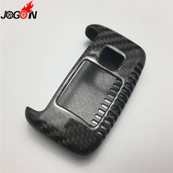 

Real Carbon Fiber For Land Rover LR Range Rover Velar 2017 2018 Car Styling Remote Key Fob Case Shell Cover Accessories