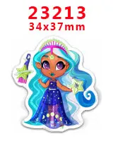 30 шт мультфильм персонаж плоское украшение из смолы PR 23196 - Цвет: 23213