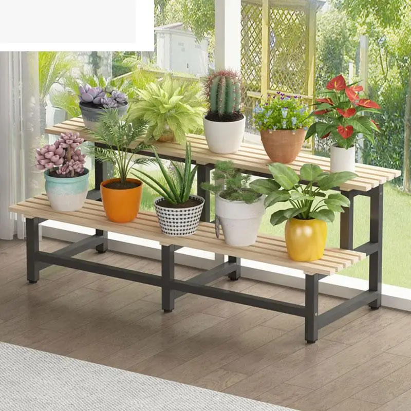 Huerto Urbano Madera Varanda для внутренней лестницы Estanteria Para Plantas растительная стойка