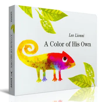 

A COLOR OF HIS OWN By Leo Lionni In English Books for Children Kids Baby cardboard book Toys for Educational Learning Toys