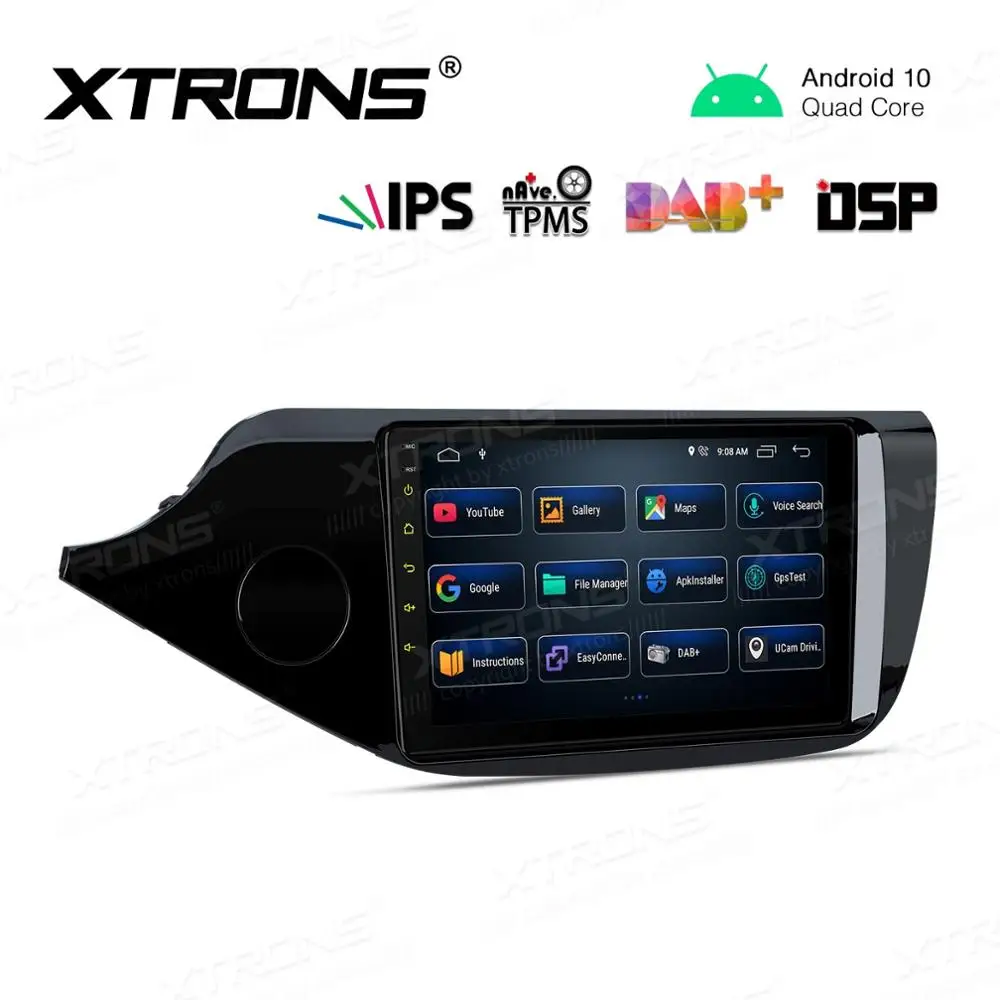 " Android 10,0 Q OS автомобильный мультимедийный gps радио для Kia Cee 'd 2012-(Левый руль) с углом обзора 178 ° ips экран