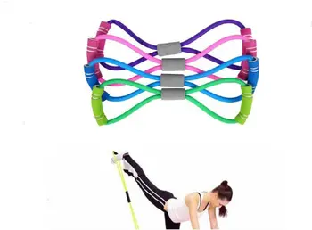 

Fitness Equipments Resistance Bands Exercise Yoga Elastic Fitness Gym Training Workout Body Building