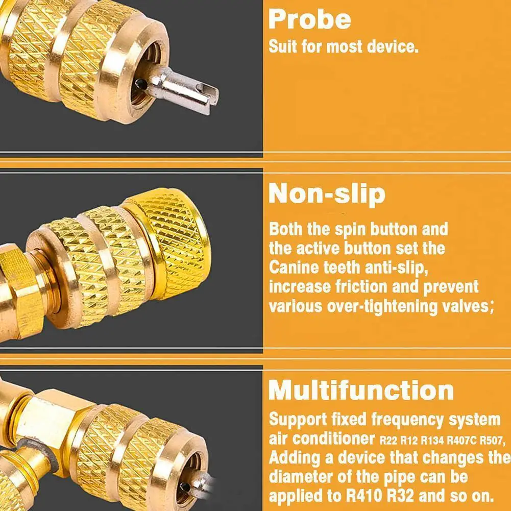 

Valve Core Remover Dual Size 1/4" and 5/16" Port Installer Car Houshold Repair Tool Supplies Replacement Kit Tool C2M0
