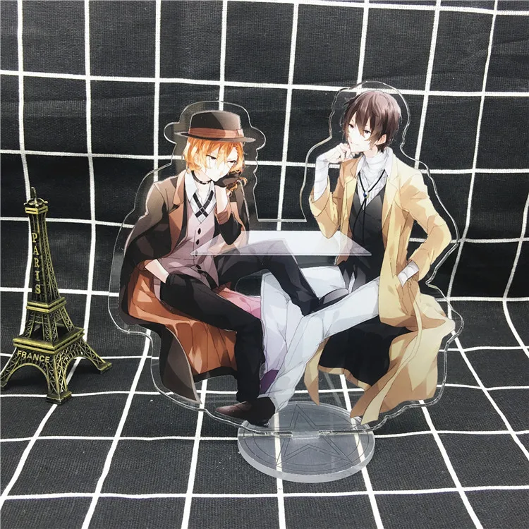 Аниме Банго бродячие собаки Atsushi Dazai Akutagawa Chuya фигурка на акриловой подставке украшение стола Коллекция Модель игрушки Косплей Кукла