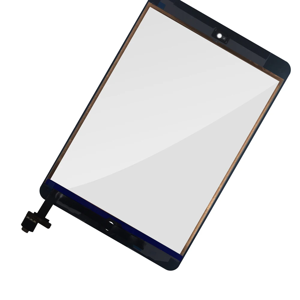 Для iPad Mini 2 A1489 A1490 A1491 сенсорный экран дигитайзер+ микросхема разъем гибкий с/без кнопки
