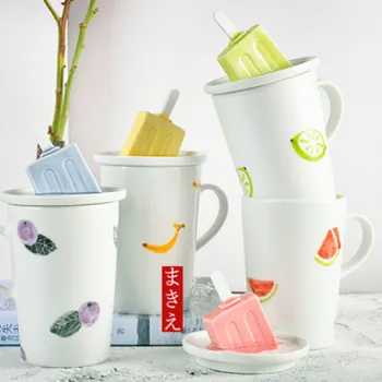 

Craftsman handmade ceramic custom ceramic high-end coffee cup water ice cream stoneware mug LB030902