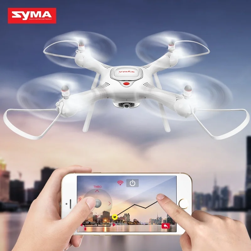 Syma X25 PRO 2,4G gps FPV RC Дрон Квадрокоптер 720P HD Wifi регулируемая камера удержание высоты детский Дрон RC игрушка
