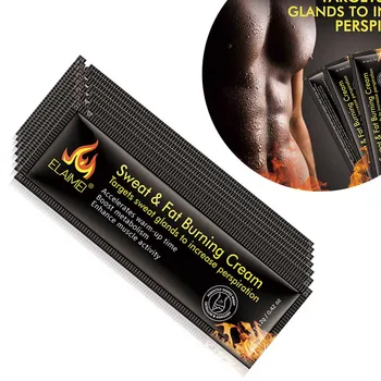 

10pcs/box Body Weight Loss Muscles Firming Male Female Lipolysis Leg Slimming Sweat Vest Line Anti Cellulite Fat Burning Cream