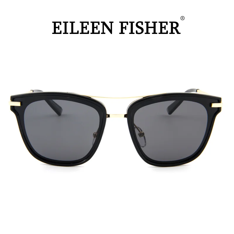 

EILEEN FISHER Cat Eye Sunglasses Women Brand Designer Vintage Gradient Sexy Retro Cateye Sun glasses Female Eyewear UV400