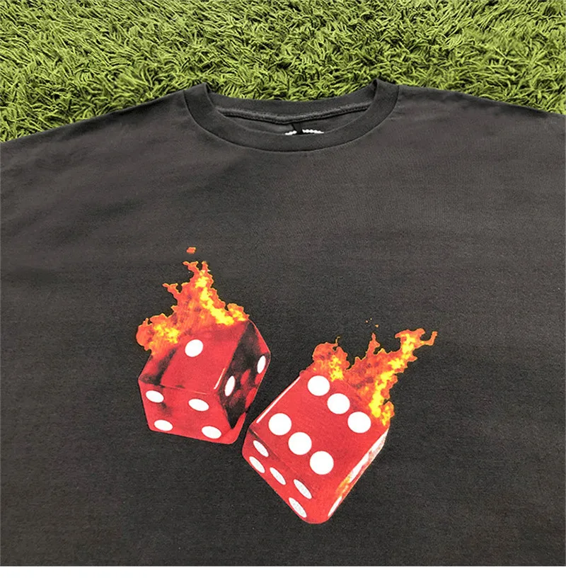 Трэвиса Скотта Astroworld Festival Run Tie Dye Футболка мужская и женская ASTROWORLD уличная хип-хоп Футболка Трэвиса Скотта