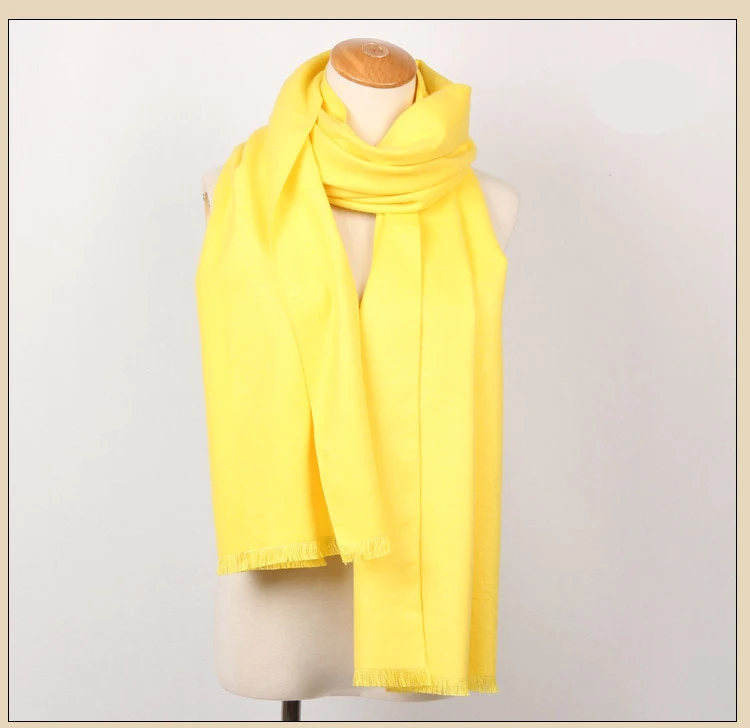 200*60 см женский мягкий однотонный шарф из кашемира пашмины зимний теплый длинный матовый шарф шаль шарфы модное толстое одеяло для путешествий