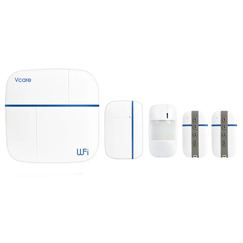Ver D многофункциональная wifi Gsm умная домашняя сигнализация умная охранная сигнализация Vcare 3