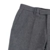 2022 Heavy Warm Wool Blend Pants Tailor Made Pants Dark Grey Herringbone Men Slim Fit Business Dress Pants Heavy Winter Pants 6
