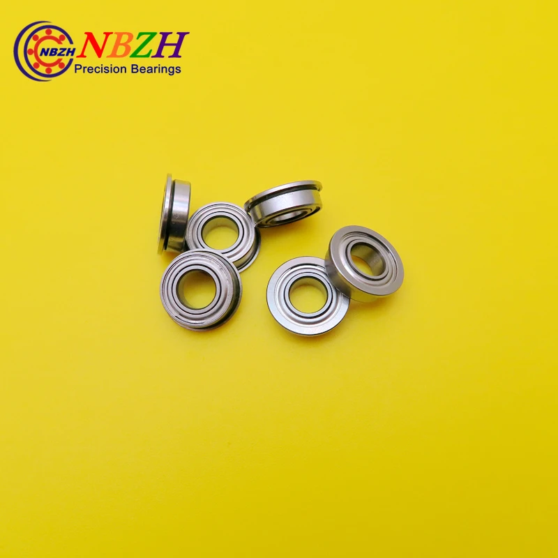 

NBZH bearingABEC-5 MF126ZZ MF126Z MF126 ZZ LF-1260 высококачественный стальной экранированный фланцевый подшипник 6*12*13,6*4*0,8 мм