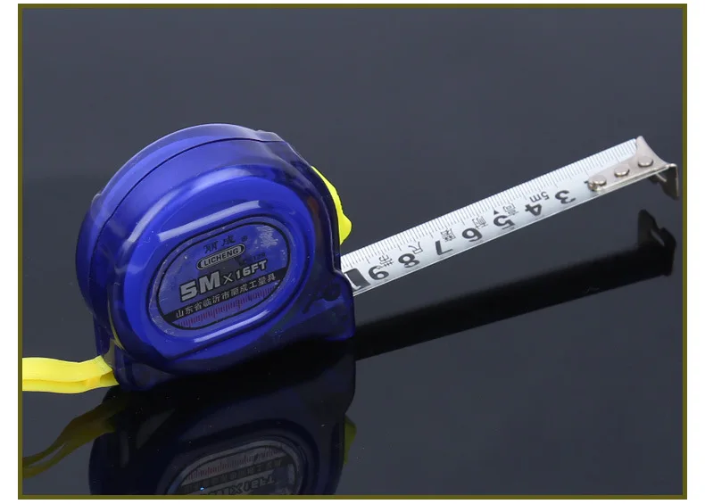 Manufacturers Direct Selling Transparent Tape Measure 5 M Wear-Resistant Thick Multi-functional Steel Tap High Precision Measuri