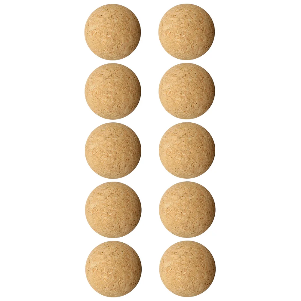 10pcs Mini Balls Indoor Multifunctional Accessories Wooden Solid Home Table Soccer Baby 36mm Game Portable Football Desktop