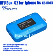 JC DFU BOX C2 Forfor iphone 5s-xs max восстановление перезагрузки IOS мгновенно SN/ECID/Информация о модели чтение USB ток/напряжение