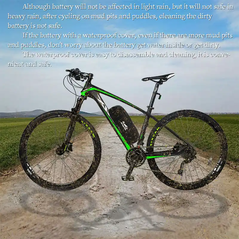 ebike battery rain cover
