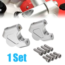 2 шт./компл., маленького размера, круглой формы с диаметром 32 мм мотоцикла стоянок с Нержавеющая сталь болты для BMW R1200GS LC ADV серебро