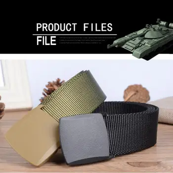 

Multifunctional Outdoor Nylon Tactical Belt Army Belt Tactical Army Hunting Training Belts Sport Belt With Belt Buckle Leather