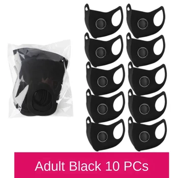 

10 pcs Non-disposable mask sunscreen unisex three-dimensional mask can be washed mask