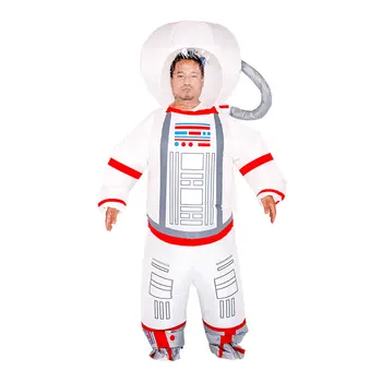 

Inflatable Adult Astronaut Clothes Blow Up Cool Spaceman Cosplay Suit Halloween Christmas Dress up Masquerade Party Accessories