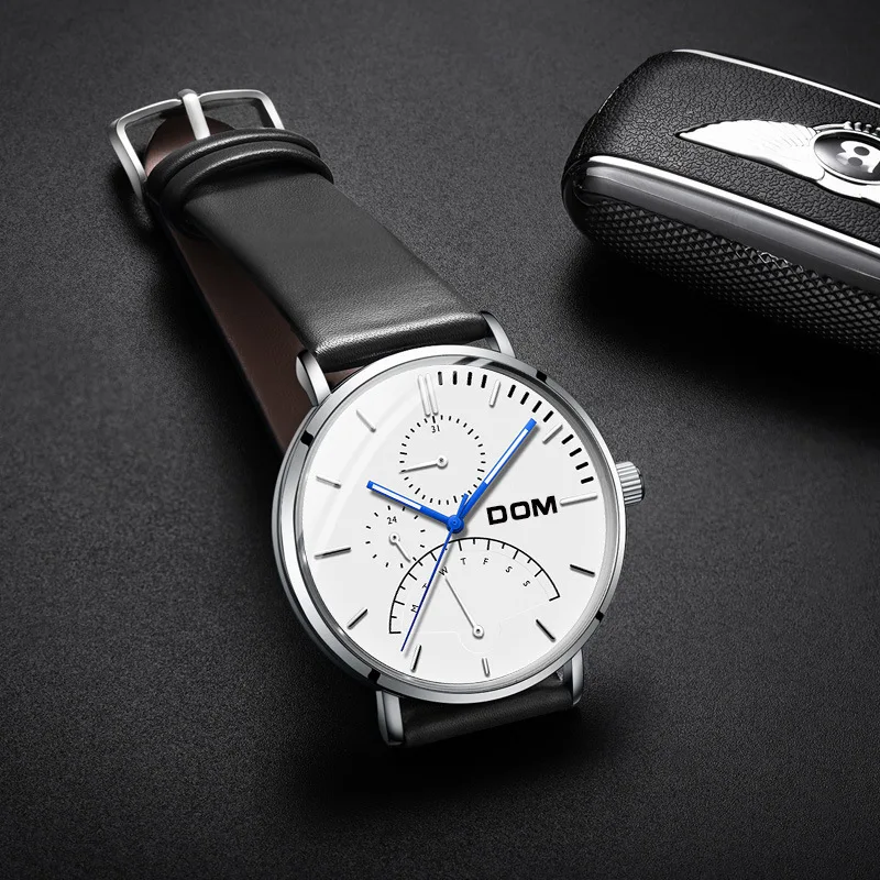 

Watch OEM Processing Gift Customization DOM Brand Multi-functional Western Style M-511L-7M