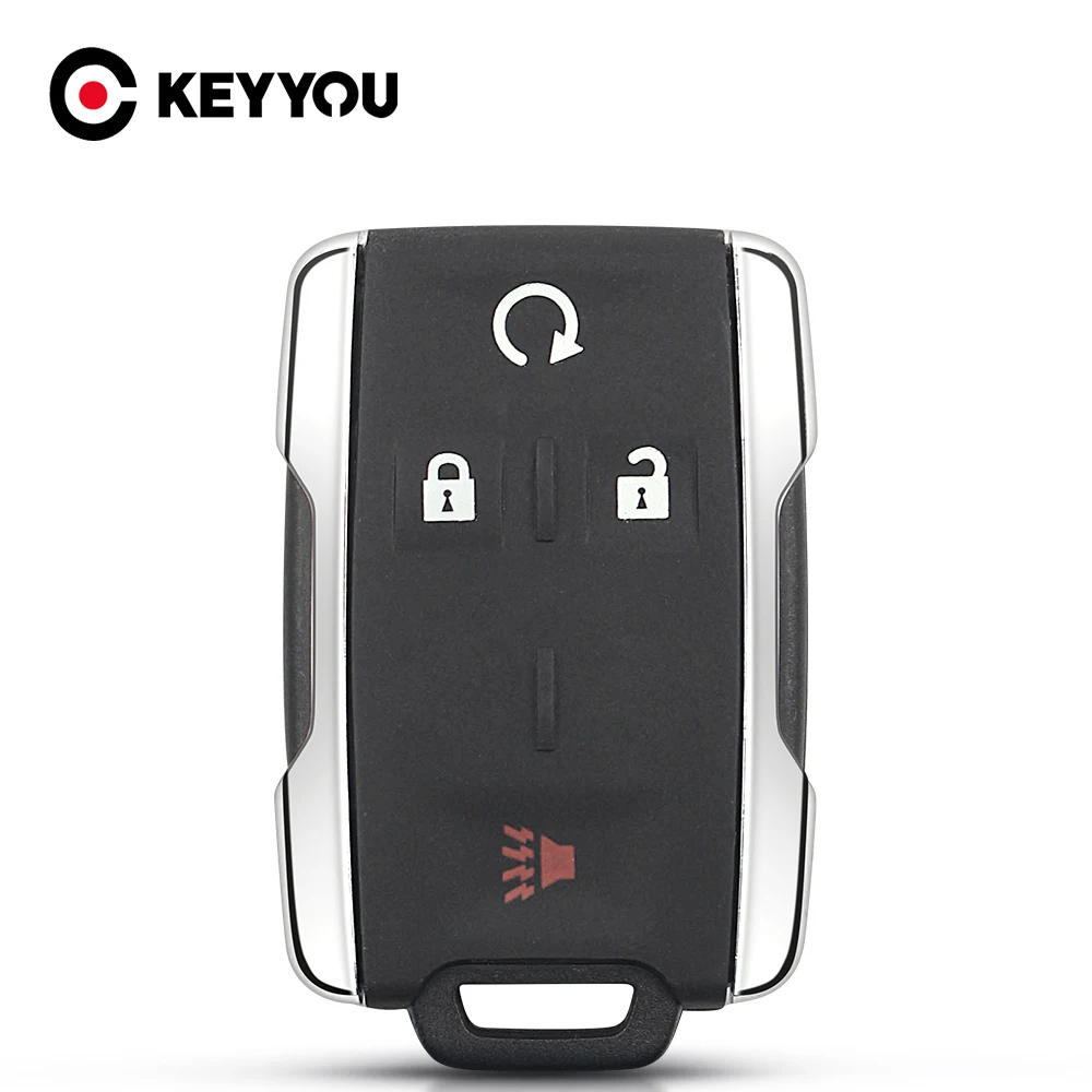 Чехол KEYYOU для входа без ключа Chevrolet Tahoe Suburban Sierra Silverado дистанционный смарт-брелок