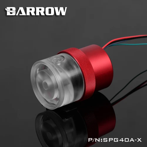 Barrow SPG40A-X, 18W PWM pumps, Maximum flow 1260L / H, compatible with D5 series pump cores and components