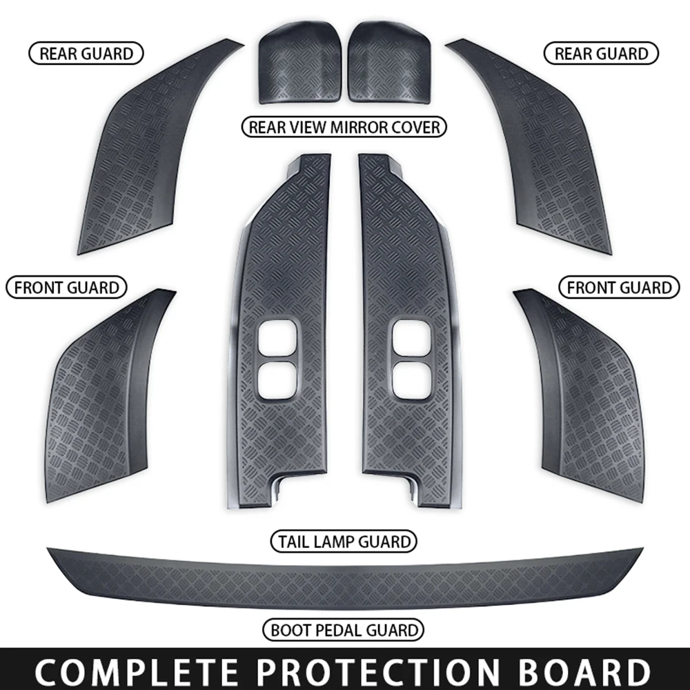 Car-styling High Quality Brand New Front Rear Side Bumper Protector Guard Scratch For Land Rover Defender 110 2020