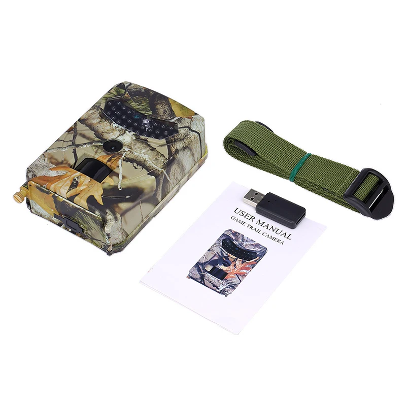 Outdoors Trail Camera Video 12 Months Standby Wildlife Infrared Night Vision Recording Strap 1080P 12MP HD