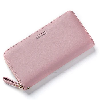 

Women Long Clutch Wallet Large Capacity Leather Wallets Female Purse Ladies Phone Pocket Coin Money Bag Card Holder Carteras