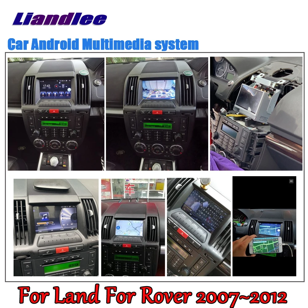 Liandlee 2Din Android для Land Rover freelander 2 2007~ 2011 2012 автомобильный экран Carplay BT Wifi gps Navi Карта Навигация медиа