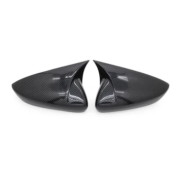 

Carbon Fiber ABS Auto Rearview Mirror Cover Frame Trim For Mazda 3 2019 2020 Rear View Mirrors Sticker Exterior Part Car Styling