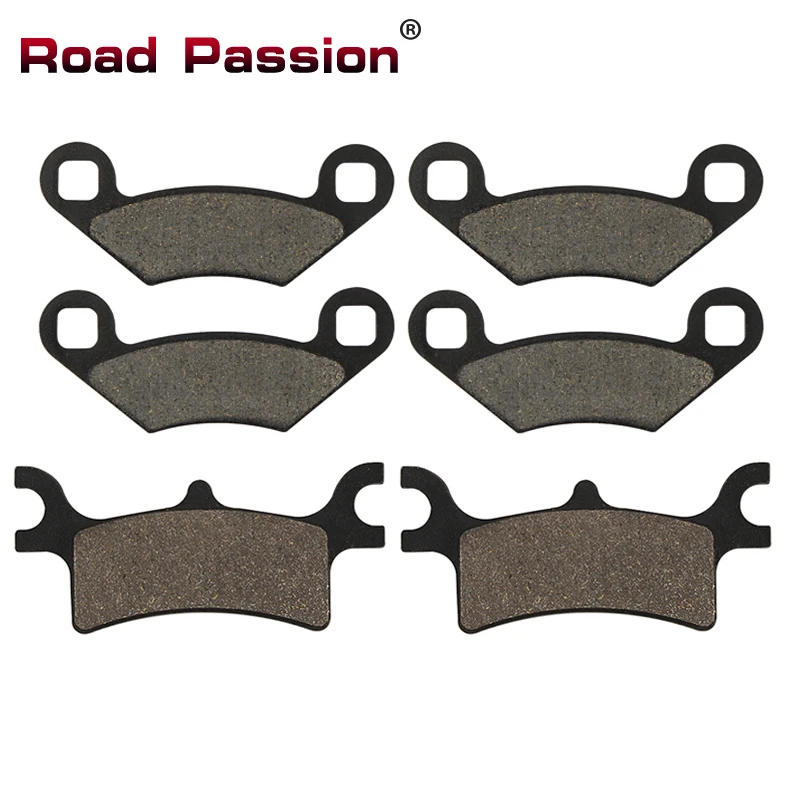 Road Passion Motorcycle Front & Rear Brake Pads for POLARIS Sportsman 500 600 700 800 Magnum 330 325 250 Trail Blazer Scrambler