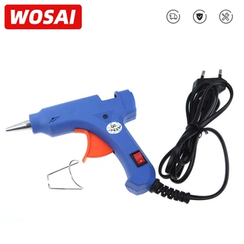 

WOSAI EU 20WProfessional High Temp Heater Hot Glue Gun Graft Repair Heat Gun Pneumatic DIY Tools