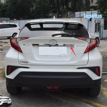 

Lapetus Upper Rear Trunk Box Tailgate Boot Door Decoration Overlay Strip Streamer Cover Trim Fit For Toyota C-HR CHR 2016 - 2020