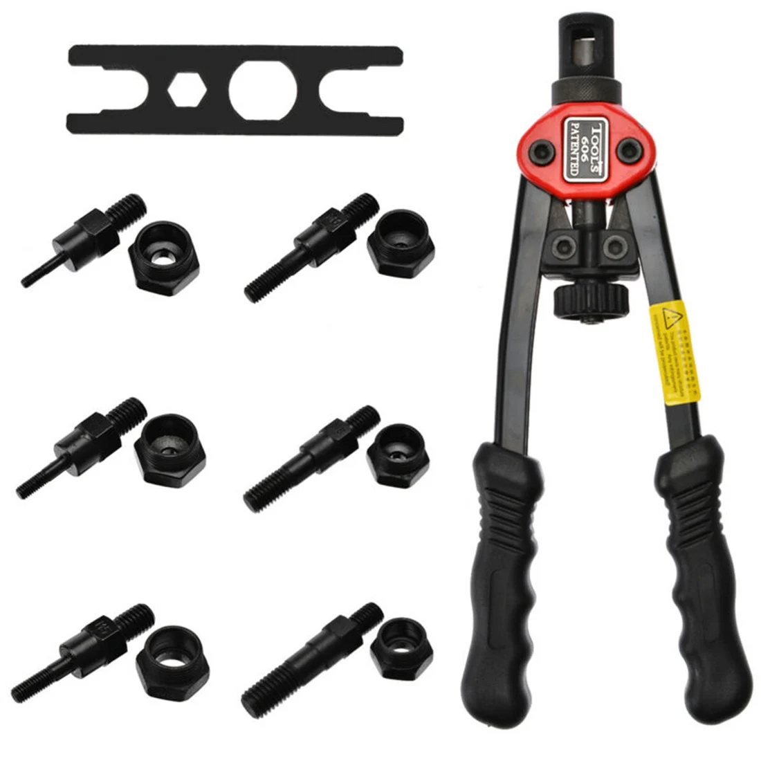 

BT-606 330mm Auto Riveting Tool Nut Riveter Blind Hand Heavy M3 M4 M5 M6 M8 M10 W/ Box Manual Riveter
