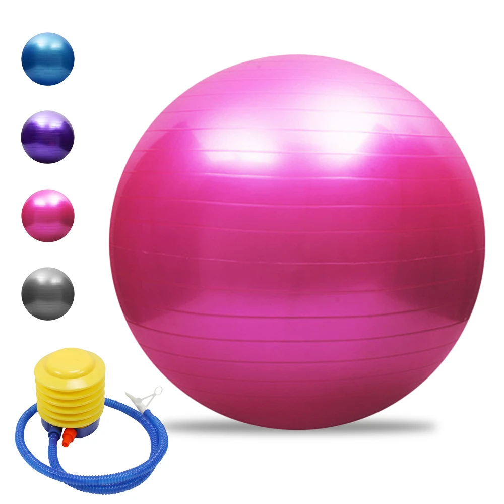 45 см-75 Cm йога мяч для упражнений для гимнастики и фитнеса мяч для пилатеса утолщенной удержание равновесия Ball в виде мяч для фитнеса