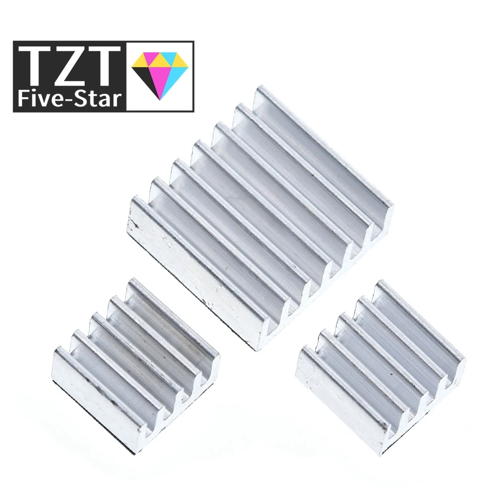 3 шт. клей Raspberry Pi теплоотводящий кулер чистый Алюминий теплоотвод набор комплект