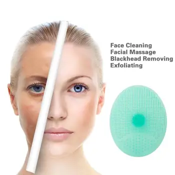 

3/6/10PCS Silicone Cleansing brush Washing Pad Facial Exfoliating Blackhead Cleaning Tool Soft Deep Cleaning Skin Care Beauty
