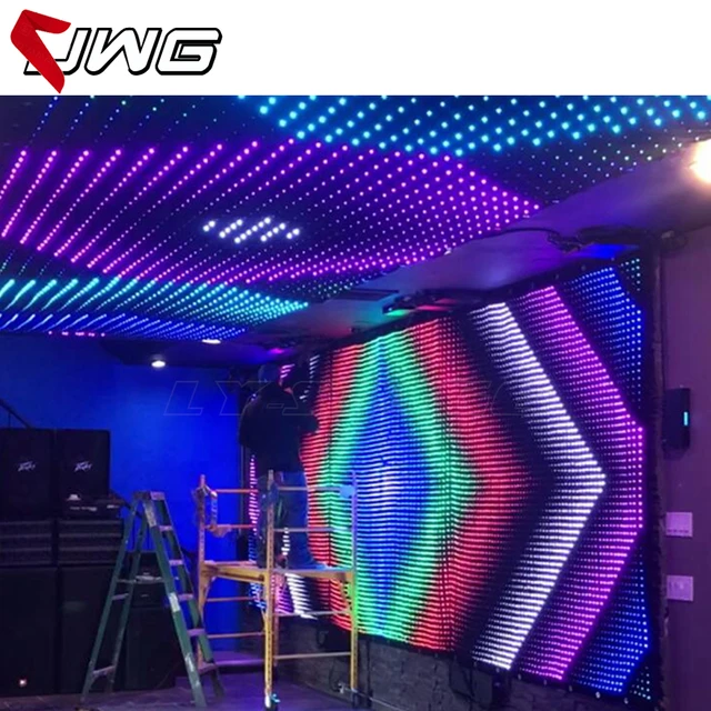 Rideau De Ciel Étoilé Dmx512, Toile De Fond Led De Qualité Supérieure,  Contrôle Pour Scène De Pub Dj, Spectacle D'événements De Mariage -  Éclairage De Scène À Effet - AliExpress