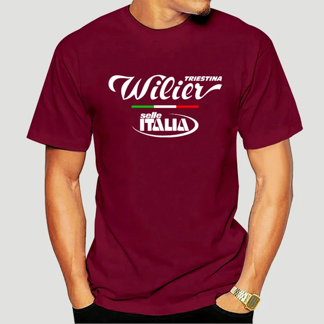 WILIER TRIESTINA - SELLE ITALIA WORLD TOUR T-SHIRT TEE 3073A redMenxry730