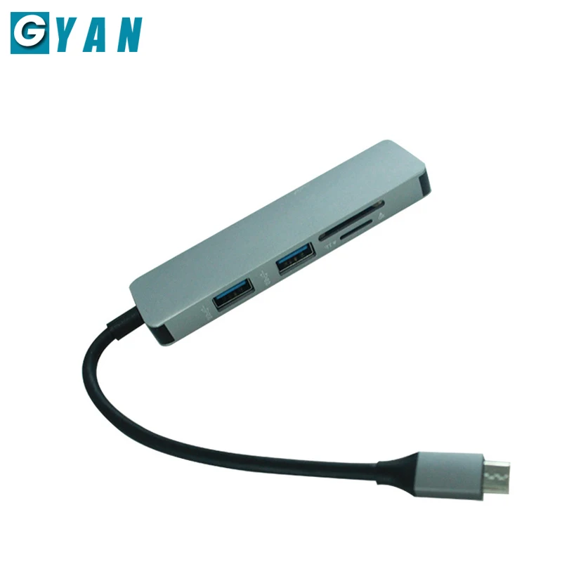 USB C адаптер 5в1 HDMI PD Thunderbolt 3 адаптер для samsung Galaxy S9/S8 huawei P20 Pro USB C концентратор Тип c док-станция