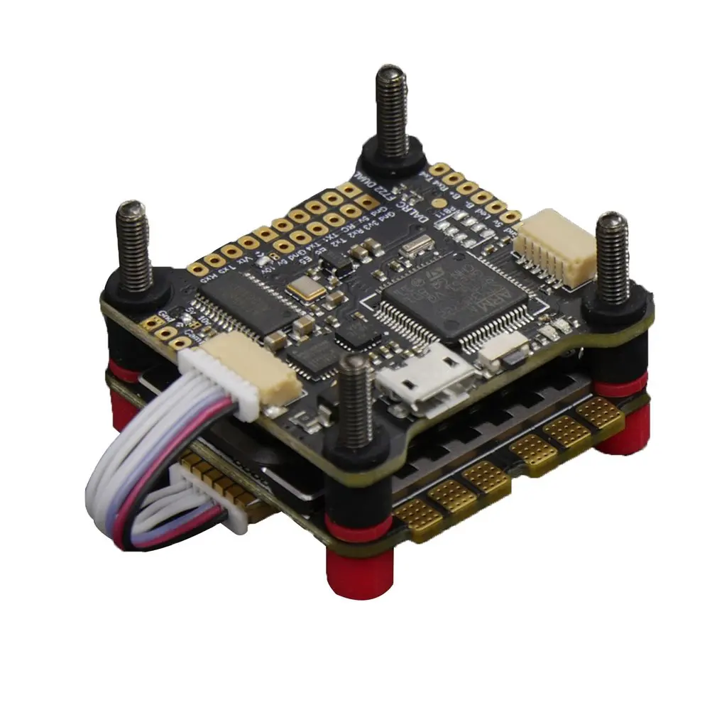 DALRC Rocket 45A 4 в 1 ESC Бесщеточный 3-6S Blheli_32 LIHV DSHOT1200 для DIY FPV гоночный Дрон, совместимый с F405 F722 FC
