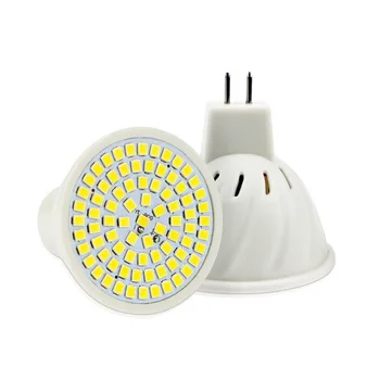 

LED Spotlight Bulb E27 E14 MR16 GU10 LED 2835 SMD Bulb 60 80 Leds Lamp for Bedroom Kitchen Living Room White Light