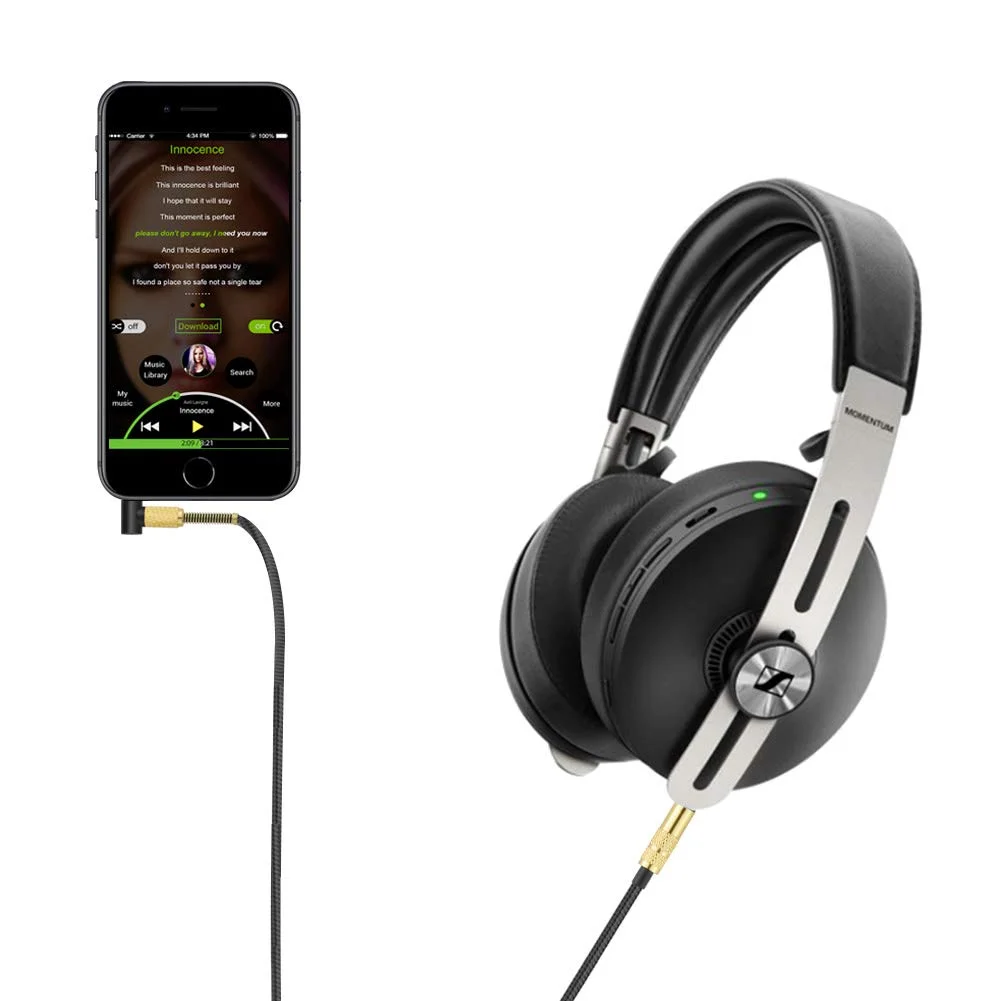 4 4mm 2 5mm Balanced Cable Cord for Audio Technica ATH M50X ATH M60X ATH M40X ATH M70X ATH M70X M60X M50X M40X Headphones